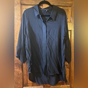 Universal Standard Toni Hi Low Tunic Black Size 2XS